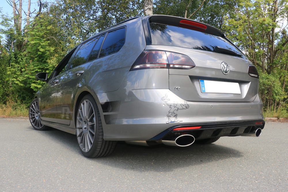 Fox passend für VW Golf VII Variant R - 4-Motion Endschalldämpfer rechts/links - 160x90 Typ 38 rechts/links