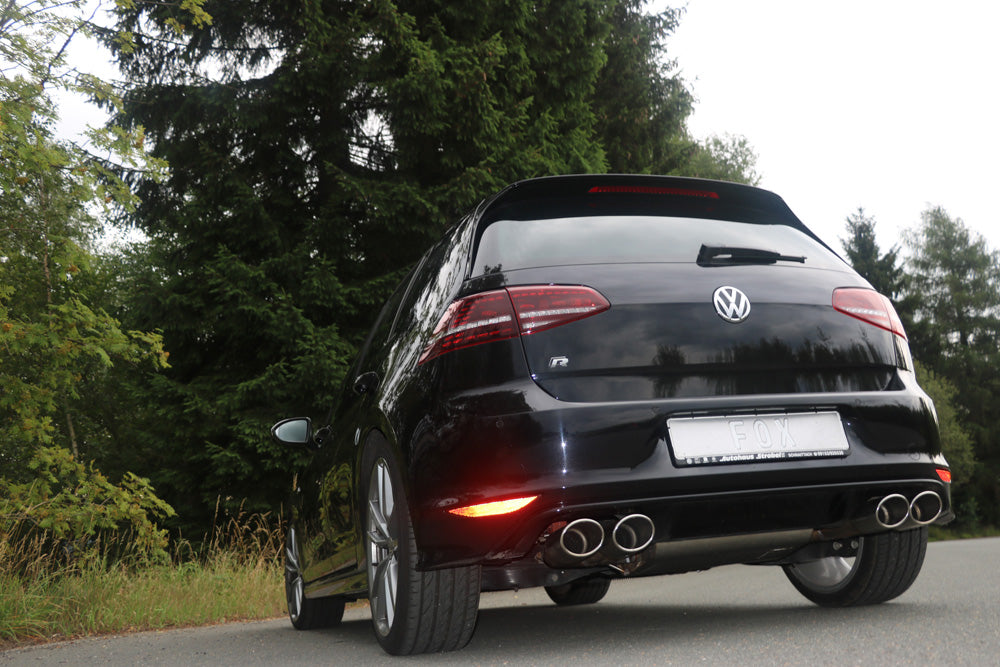 Fox passend fürVW Golf VII R - 4-Motion Endschalldämpfer rechts/links - 2x115x85 Typ 44 rechts/links