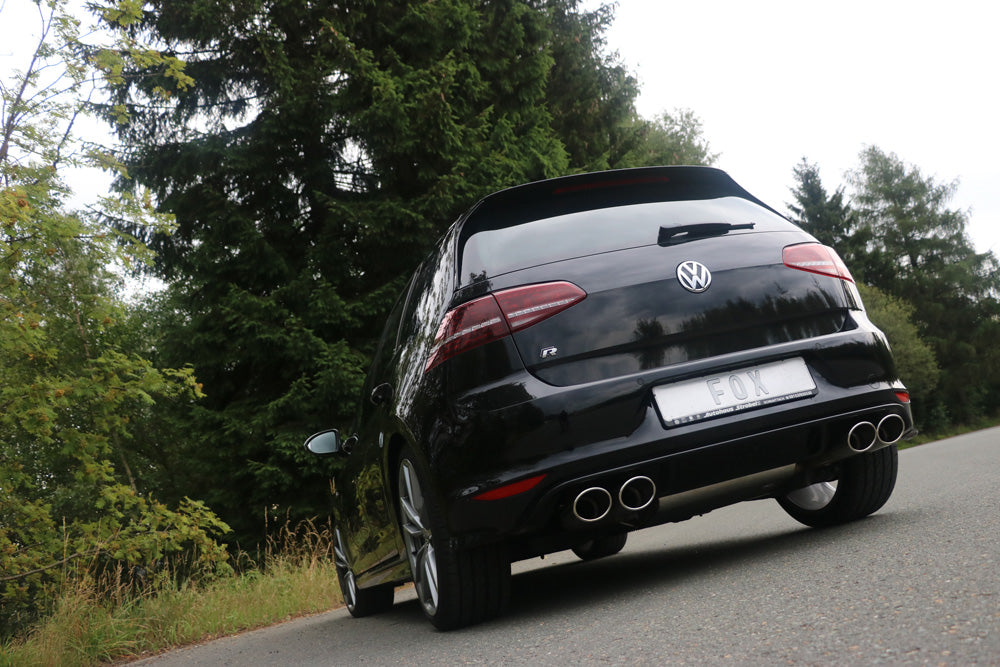 Fox passend fürVW Golf VII R - 4-Motion Endschalldämpfer rechts/links - 2x115x85 Typ 44 rechts/links