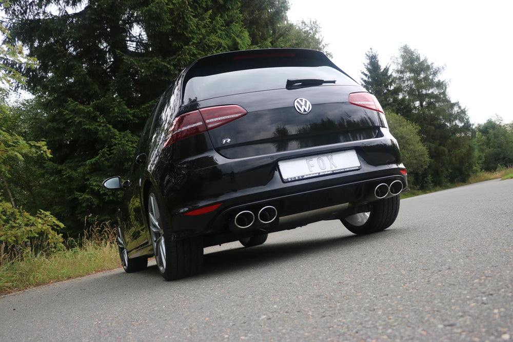 Fox passend fürVW Golf VII R - 4-Motion Endschalldämpfer rechts/links - 2x115x85 Typ 44 rechts/links