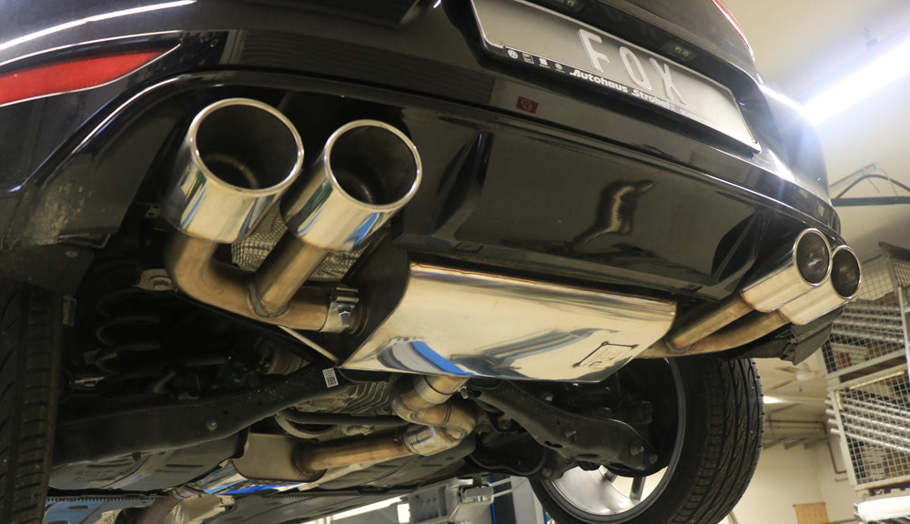 Fox passend fürVW Golf VII R - 4-Motion Endschalldämpfer rechts/links - 2x115x85 Typ 44 rechts/links
