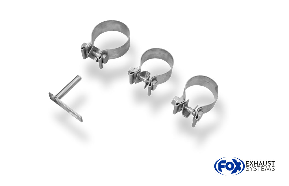 Fox passend fürVW Golf VII R - 4-Motion Endschalldämpfer rechts/links - 2x115x85 Typ 44 rechts/links