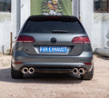 Fox passend für VW Golf VII Variant R - 4-Motion End- und Vorschalldämpfer - 2x100 Typ 29 rechts/links