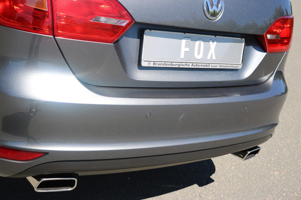 Fox passend fürVW Jetta VI Endschalldämpfer rechts/links - 145x65 Typ 59 rechts/links