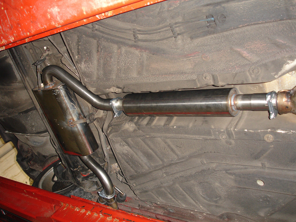 Fox passend fürVW Corrado G60 Halbanlage ab Kat Side Pipe - 2x70 Typ 10
