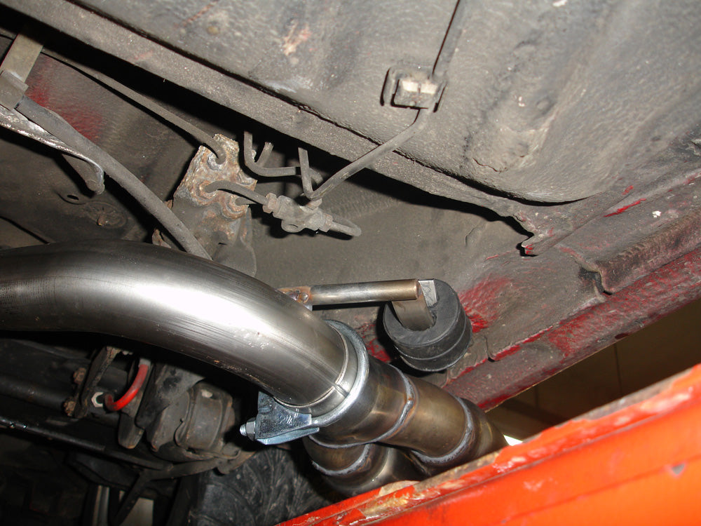 Fox passend fürVW Corrado G60 Halbanlage ab Kat Side Pipe - 2x70 Typ 10