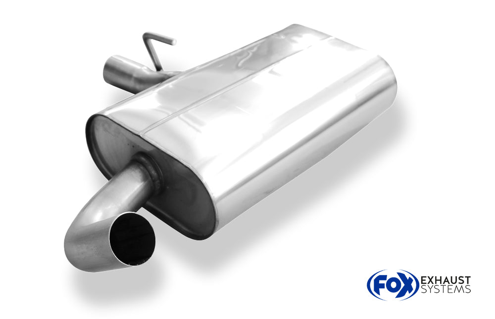 Fox passend fürVW Corrado 16V/ VR6 Mittelschalldämpfer