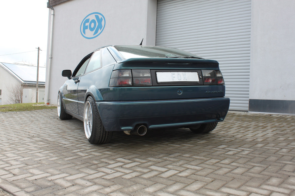 Fox passend fürVW Corrado 16V/ VR6 Endschalldämpfer - 1x100 Typ 25