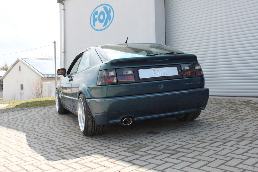 Fox passend fürVW Corrado 16V/ VR6 Endschalldämpfer - 115x85 Typ 44