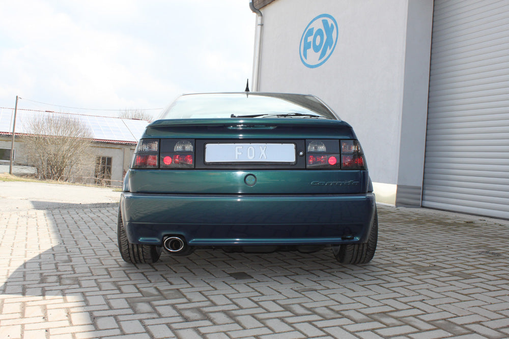 Fox passend fürVW Corrado 16V/ VR6 Endschalldämpfer - 115x85 Typ 44