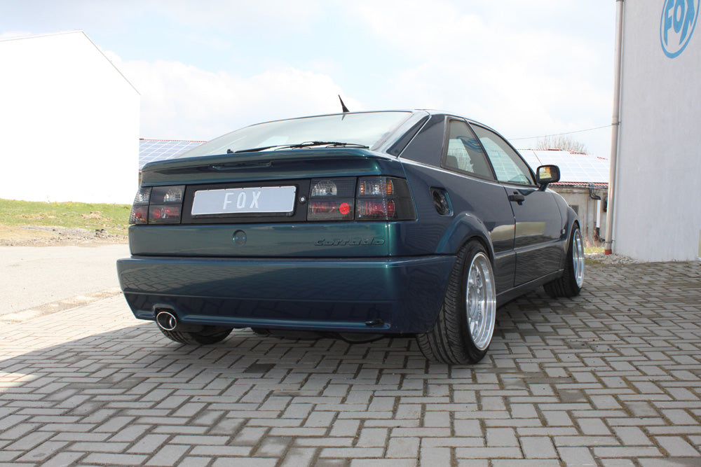 Fox passend fürVW Corrado 16V/ VR6 Endschalldämpfer - 115x85 Typ 44