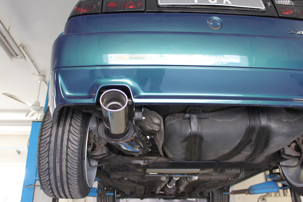 Fox passend fürVW Corrado 16V/ VR6 Endschalldämpfer - 115x85 Typ 44
