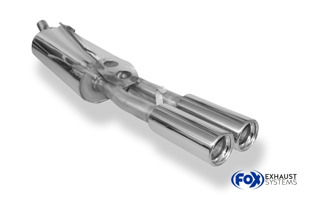Fox passend für VW Vento Endschalldämpfer - 2x76 Typ 13