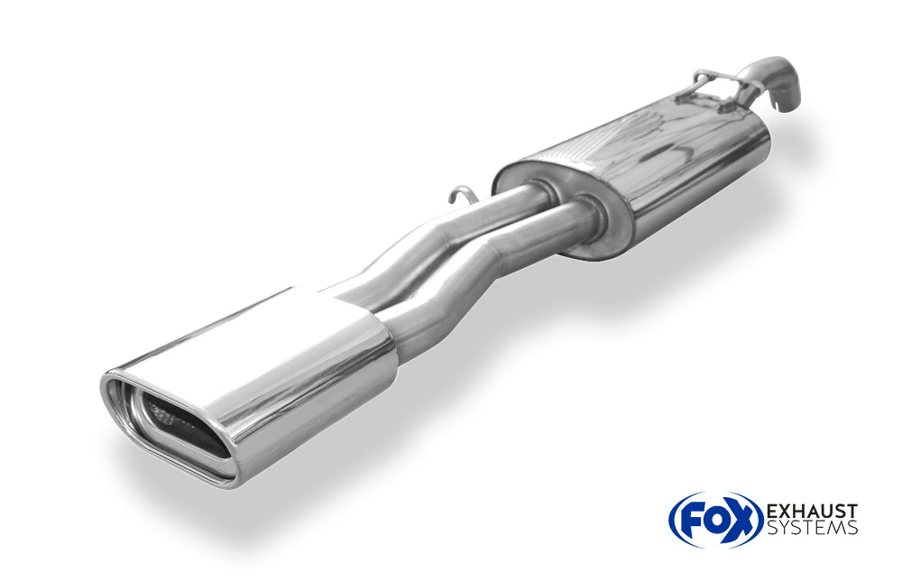 Fox passend fürVW Vento Endschalldämpfer - 135x80 Typ 53