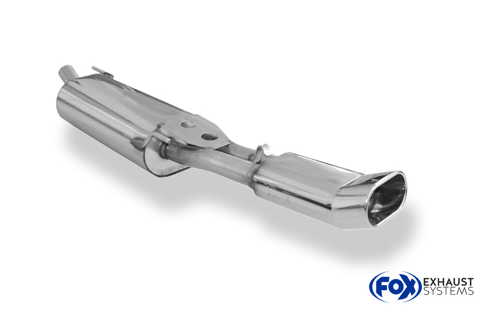 Fox passend fürVW Vento Endschalldämpfer - 135x80 Typ 57