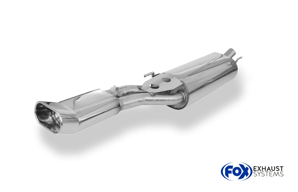 Fox passend für VW Vento Endschalldämpfer - 135x80 Typ 57