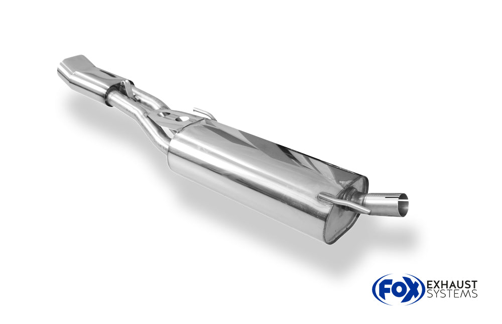Fox passend fürVW Vento Endschalldämpfer - 135x80 Typ 57