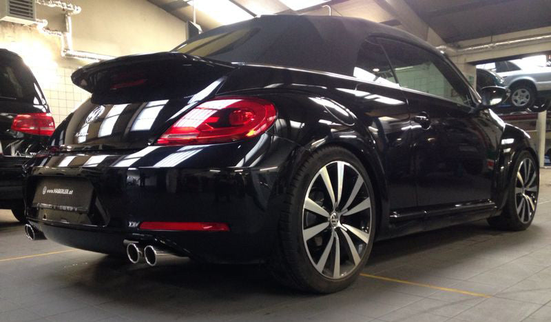 Fox passend fürVW Beetle 2,0l - 16 (5C) Coupe & Cabrio Endschalldämpfer Ausgang rechts/links - 2x80 Typ 16 rechts/links