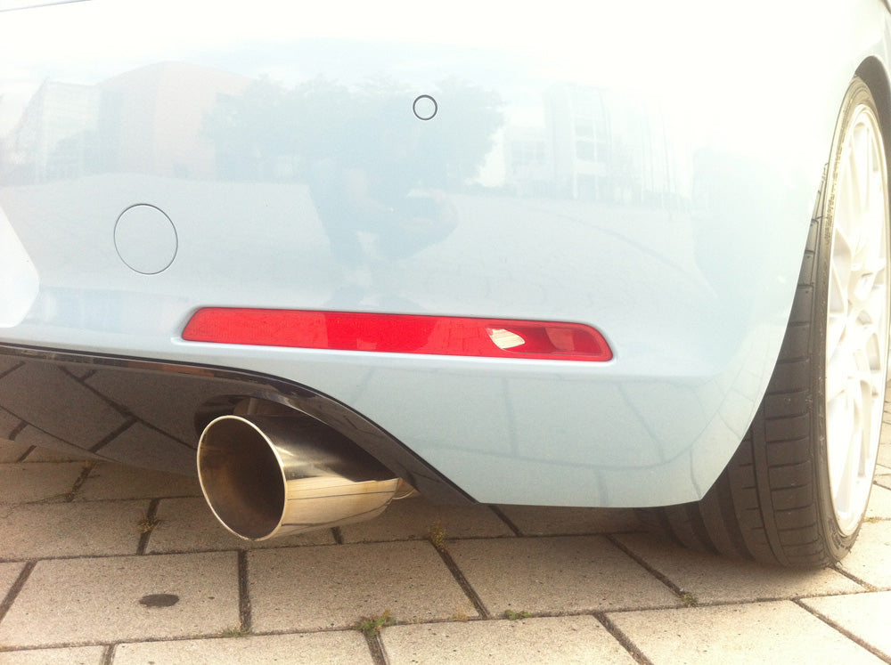 Fox passend fürVW Beetle - 16 (5C) Coupe & Cabrio Einzelradauf. Endschalldämpfer Ausgang rechts/links - 1x100 Typ 25 rechts/links