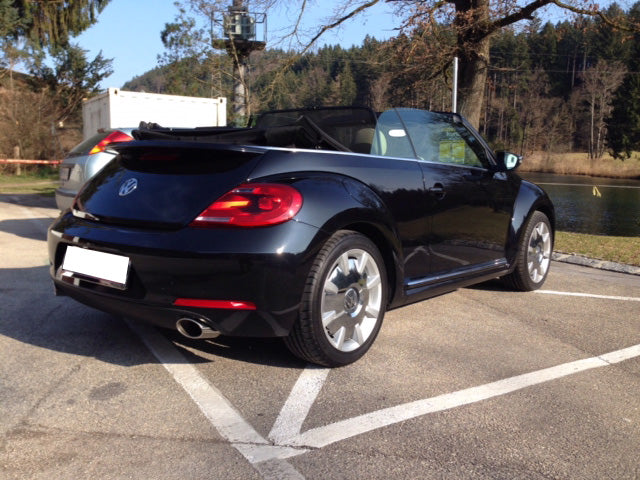 Fox passend für VW Beetle 2,0l R-Paket - 16 (5C) Coupe & Cabrio Endschalldämpfer Ausgang rechts/links - 115x85 Typ 38 rechts/links