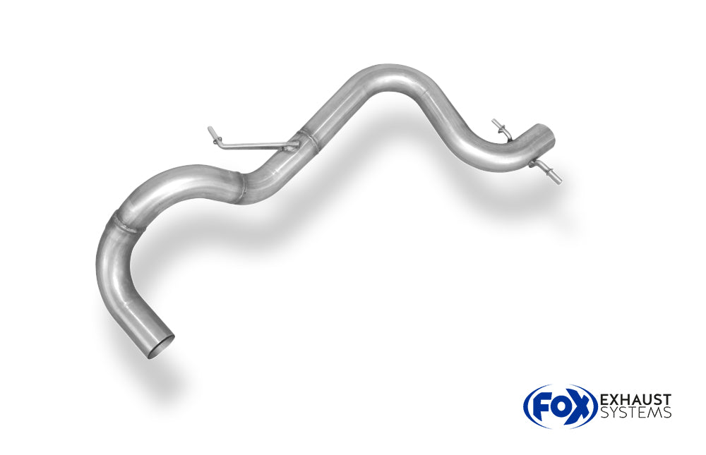 Fox passend fürVW Beetle 1,2l - 16 (5C) Coupe & Cabrio - Starre Hinterachse Mittelschalldämpferersatzrohr