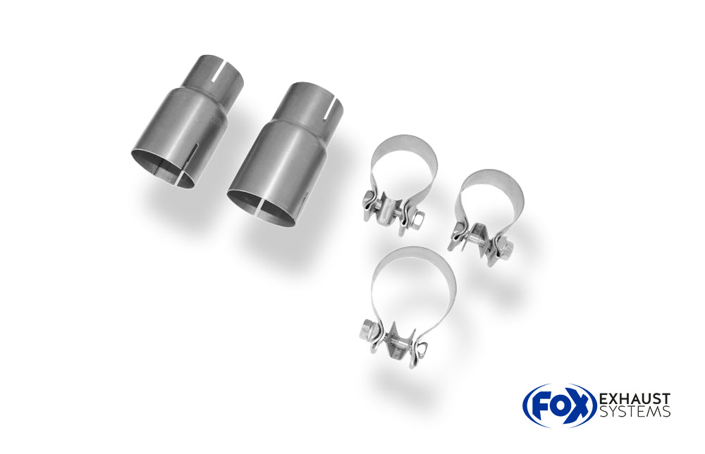 Fox passend fürVW Beetle 1,2l - 16 (5C) Coupe & Cabrio - Starre Hinterachse Mittelschalldämpferersatzrohr