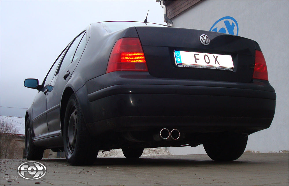 Fox passend fürVW Bora 1J/ Bora 1J Variant - 4-Motion Endschalldämpfer - 2x76 Typ 12