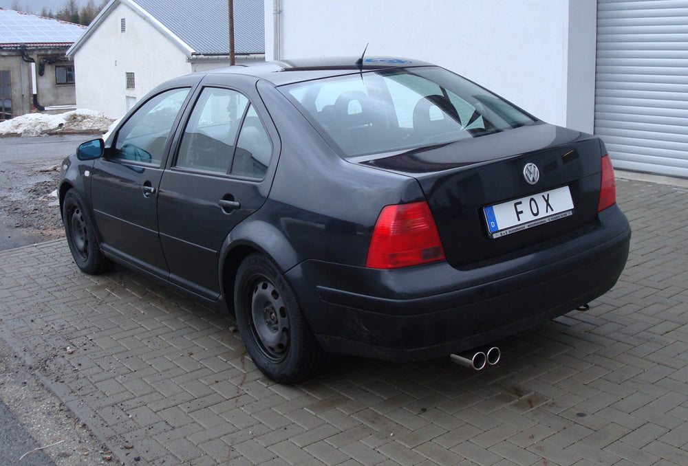 Fox passend für VW Bora 1J/ Bora 1J Variant - 4-Motion Endschalldämpfer - 2x76 Typ 12