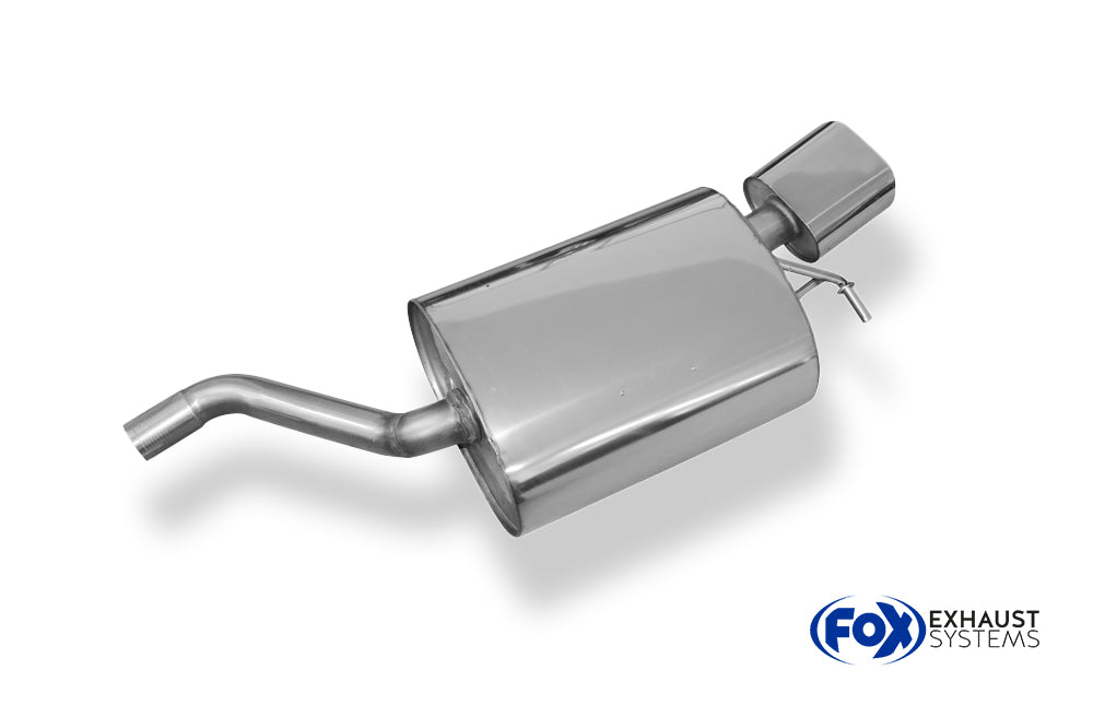 Fox passend fürVW Bora 1J/ Bora 1J Variant - 4-Motion Endschalldämpfer - 135x80 Typ 53