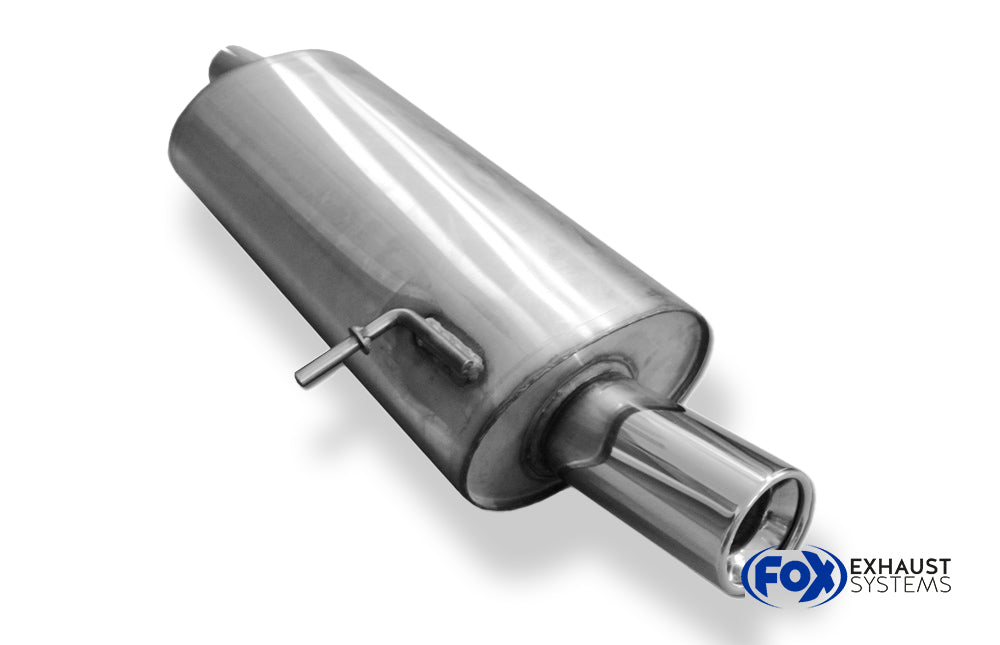 Fox passend fürSeat Alhambra Typ 7MS Endschalldämpfer - 1x80 Typ 13
