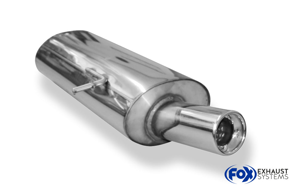 Fox passend fürVW Sharan Typ 7M - 4-Motion/ Syncro Endschalldämpfer - 1x90 Typ 13