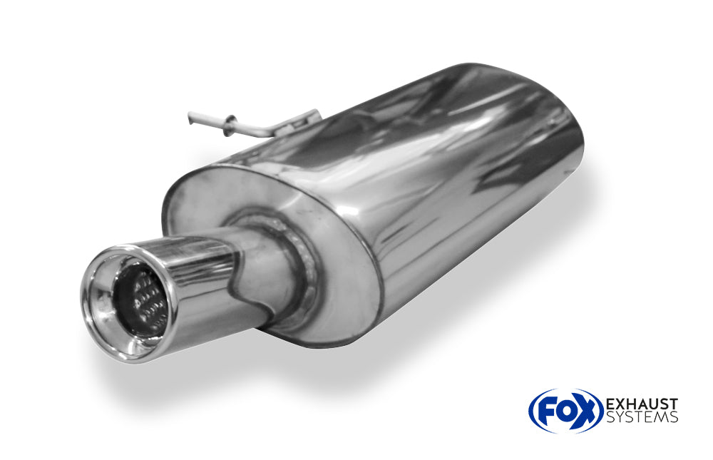 Fox passend für VW Sharan Typ 7M - 4-Motion/ Syncro Endschalldämpfer - 1x90 Typ 13