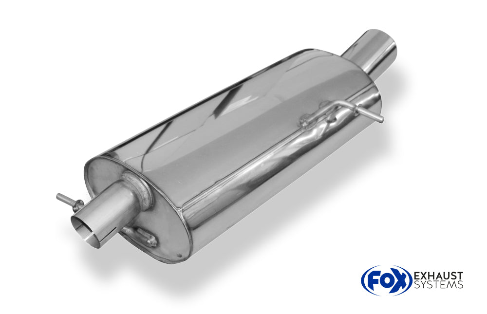 Fox passend fürVW Sharan Typ 7M - 4-Motion/ Syncro Endschalldämpfer - 1x90 Typ 13