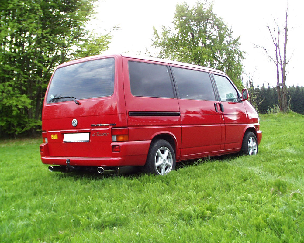 Fox passend für VW Bus T4 Endschalldämpfer rechts/links einflutig - 115x85 Typ 33 rechts/links