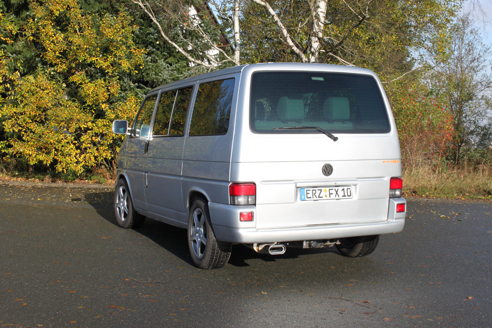 Fox passend für VW T4 - Frontantrieb - Bus/ Transporter/ Multivan/ Caravelle Endschalldämpfer - 160x80 Typ 53