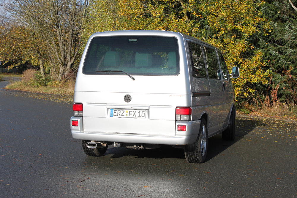 Fox passend fürVW T4 - Frontantrieb - Bus/ Transporter/ Multivan/ Caravelle Endschalldämpfer - 160x80 Typ 53