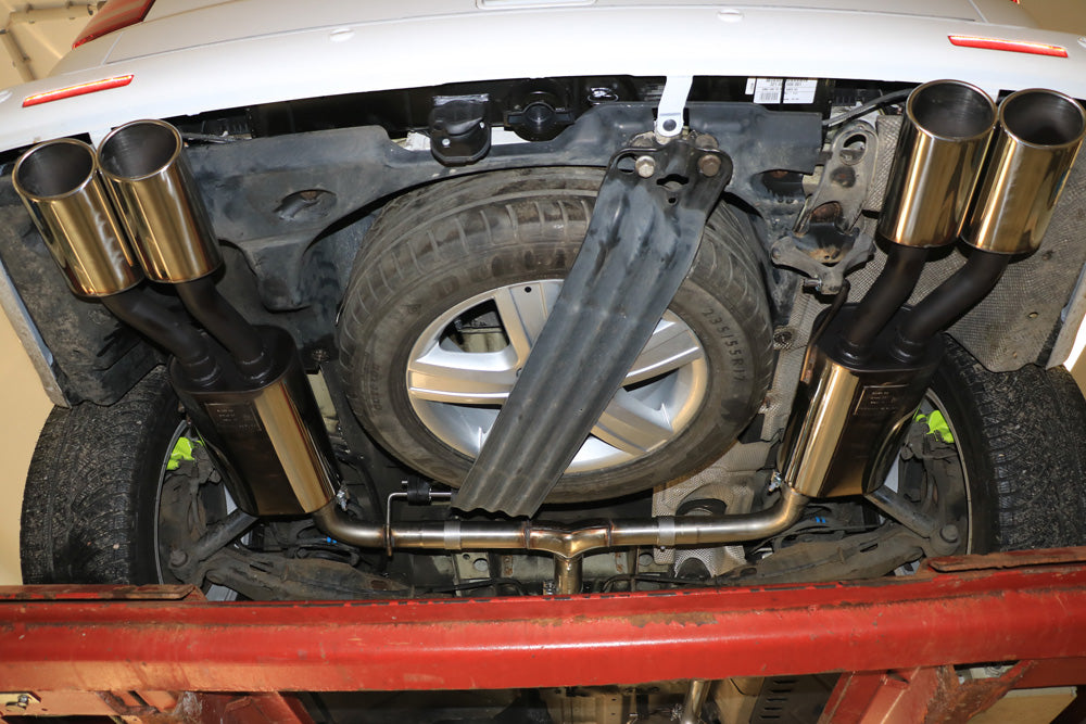 Fox passend fürVW Bus T5/ T6 Endschalldämpfer Ausgang rechts/links - 2x115x85 Typ 32 rechts/links