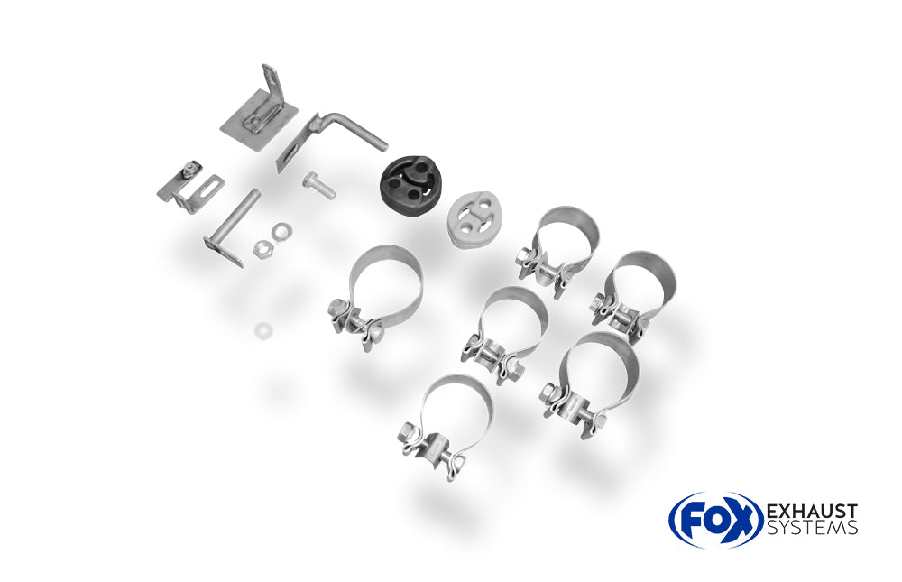 Fox passend fürVW Bus T5/ T6 Endschalldämpfer Ausgang rechts/links - 2x115x85 Typ 32 rechts/links