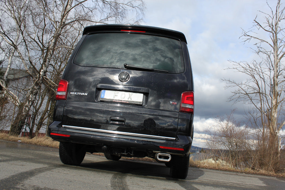 Fox passend für VW Bus T5/T6 4MOTION Endschalldämpfer - 160x80 Typ 53