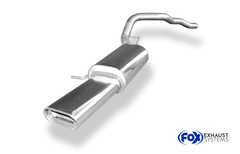 Fox passend fürVW Bus T5/T6 4MOTION Endschalldämpfer - 160x80 Typ 53