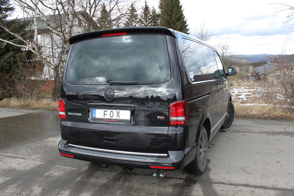 Fox passend fürVW Bus T5/T6 4MOTION Endschalldämpfer - 2x63 Typ 28
