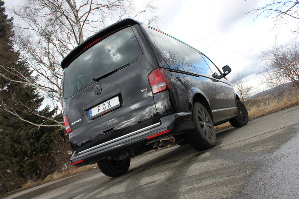 Fox passend für VW Bus T5/T6 4MOTION Endschalldämpfer - 2x63 Typ 28
