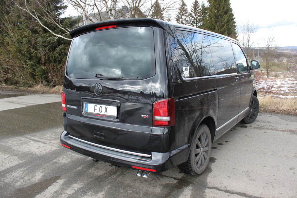 Fox passend fürVW Bus T5/T6 4MOTION Endschalldämpfer - 2x63 Typ 28