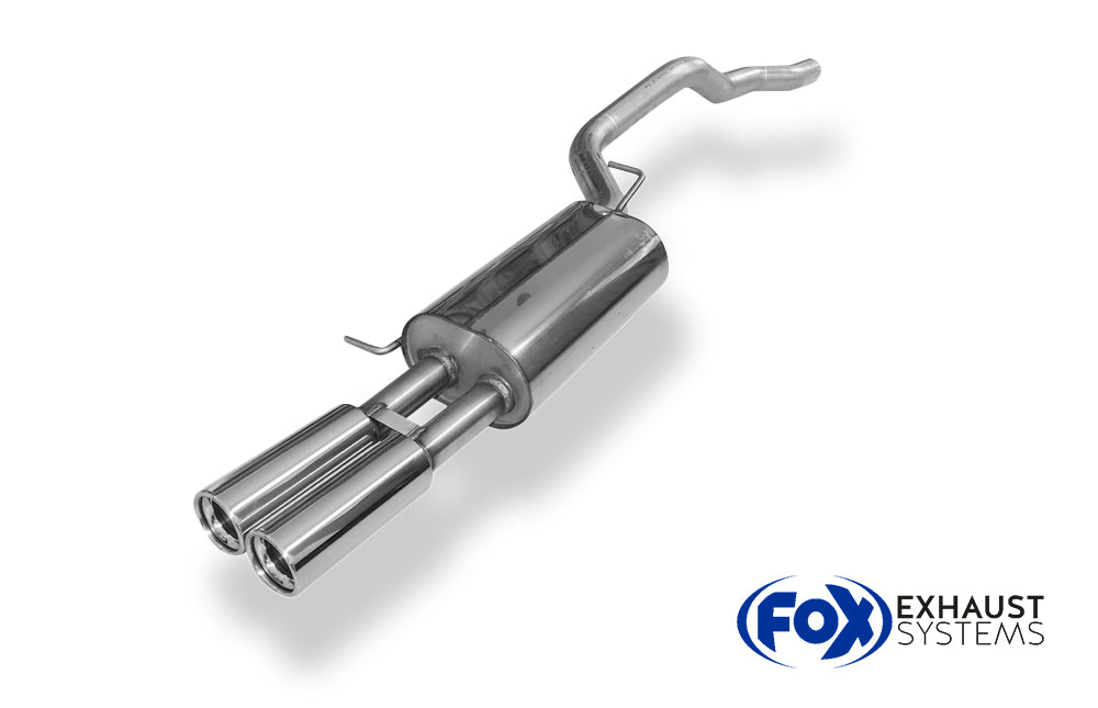 Fox passend fürVW Bus T5/T6 4MOTION Endschalldämpfer - 2x80 Typ 13