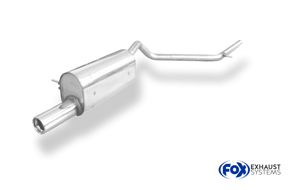 Fox passend fürVW Fox - 5Z Endschalldämpfer - 1x80 Typ 13