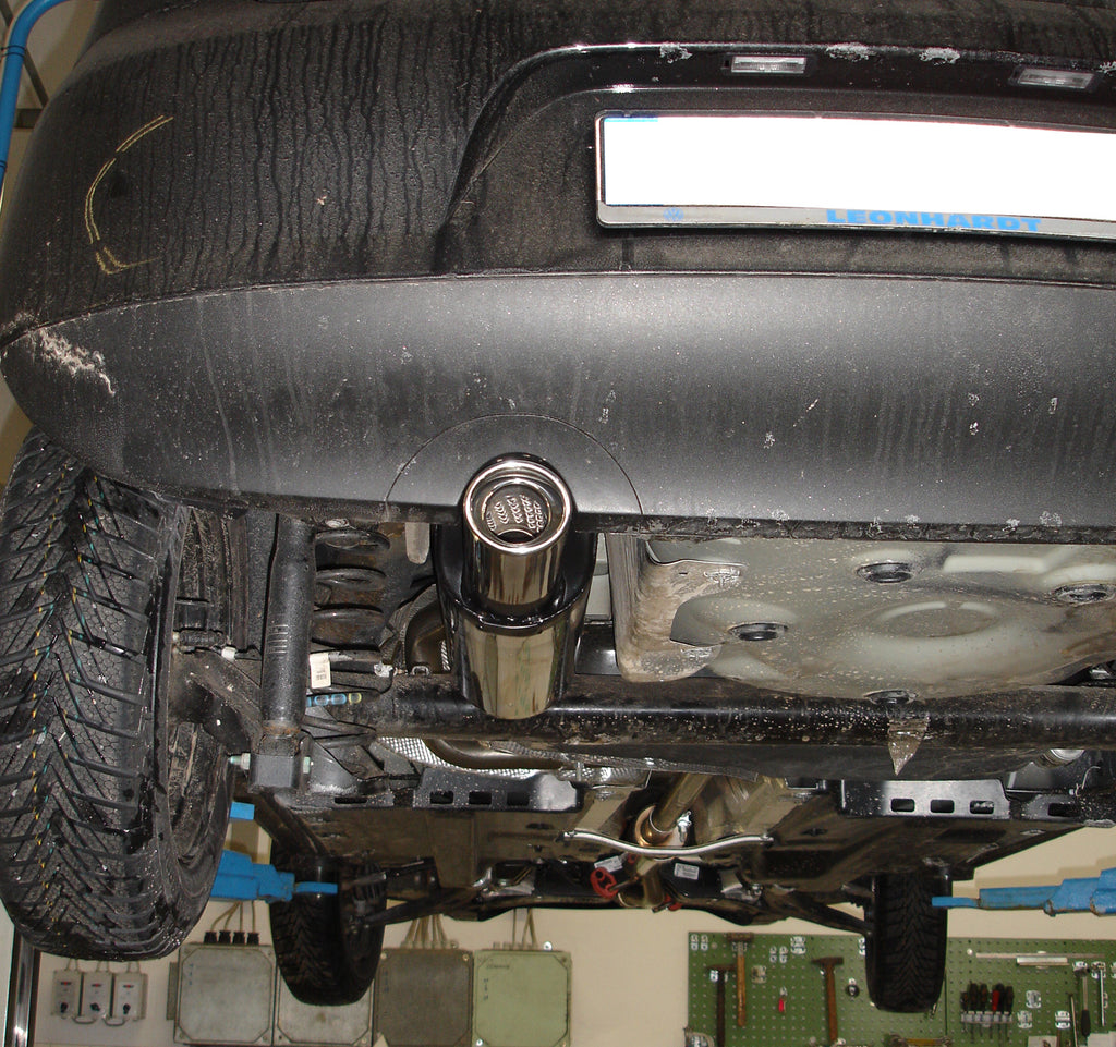 Fox passend für VW Fox - 5Z Endschalldämpfer - 1x80 Typ 13