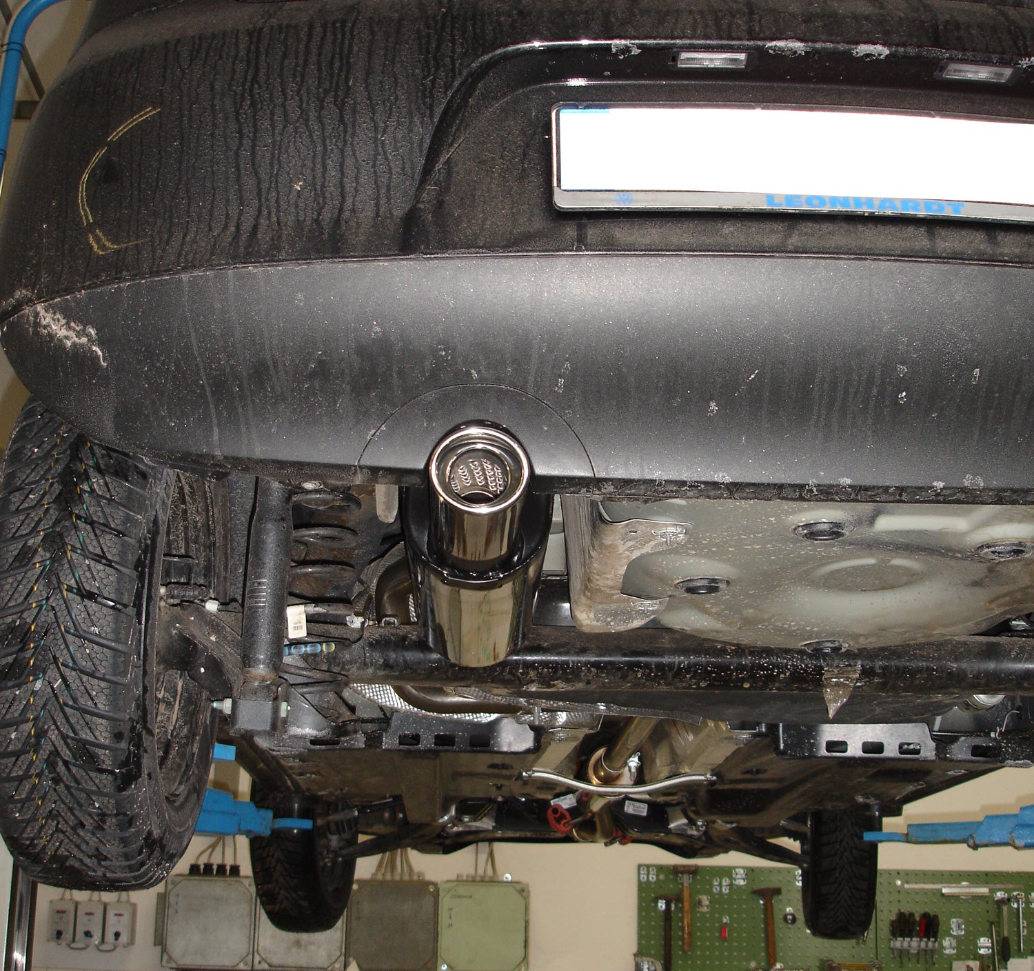 Fox passend für VW Fox - 5Z Endschalldämpfer - 1x80 Typ 13