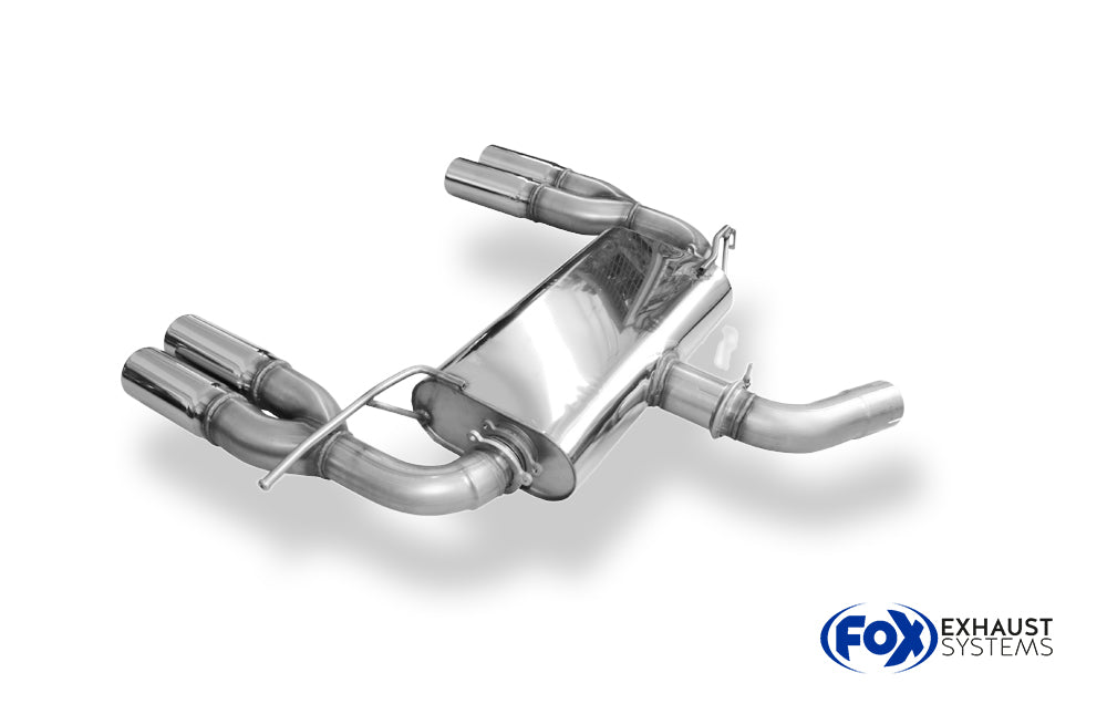 Fox passend fürVW EOS - 1F Endschalldämpfer - 2x76 Typ 13 rechts/links