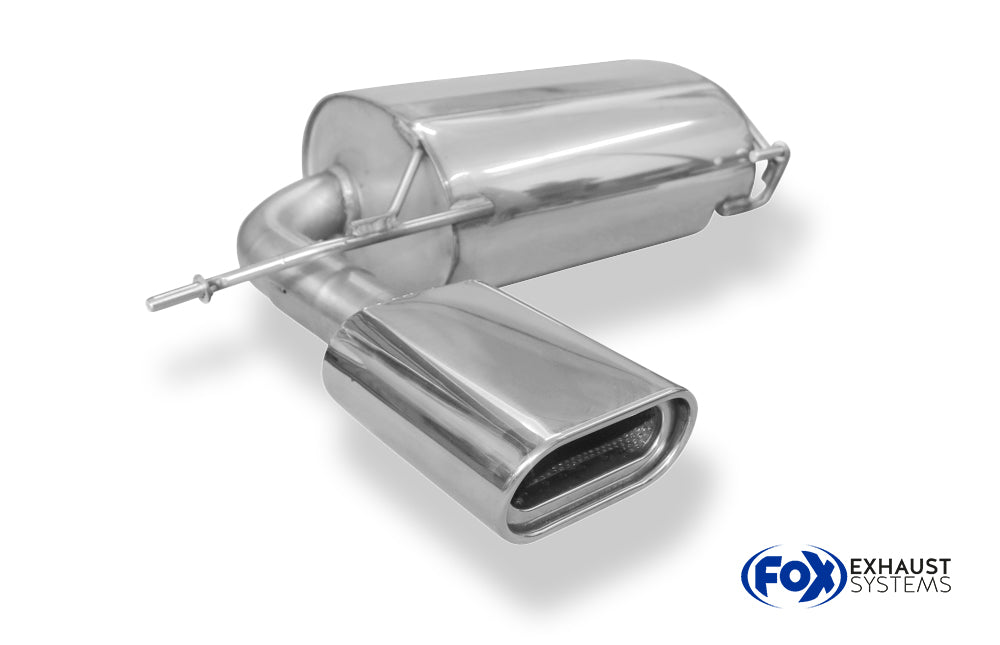 Fox passend fürAudi Q3 quattro Diesel Endschalldämpfer - 160x80 Typ 53