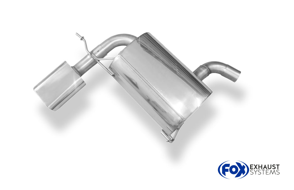 Fox passend für Audi Q3 quattro Diesel Endschalldämpfer - 160x80 Typ 53